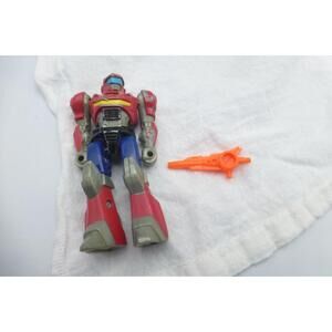 VINTAGE G1 TRANSFORMER ACTION MASTERS RAD DECEPTICON 1990 w/Weapon F4